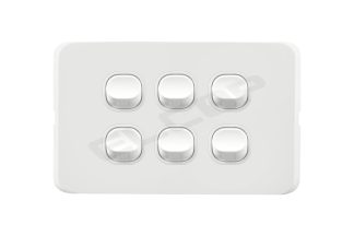 Six Gang Switch | I Series | Elcop