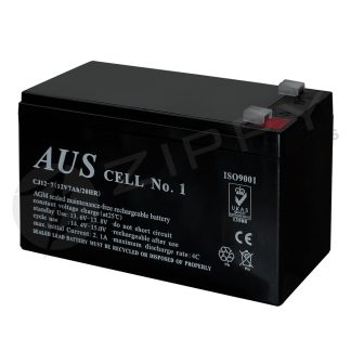 Universal Alarm Battery, 12V 7Ah, Sealed Lead Acid Rechargeable | Aus Cell No.1