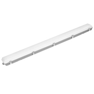 4FT Opal Diffused 36W SMD LED IP65 Weatherproof Wide Batten | Tri Color | 3A Lighting