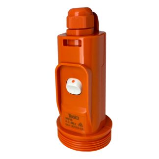 Switched Suspended (Pendant) Socket 15A | Orange | Tesla